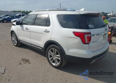 2016 Ford Explorer Limited from USA, damaged, VIN 1FM5K7F8XGGC40370